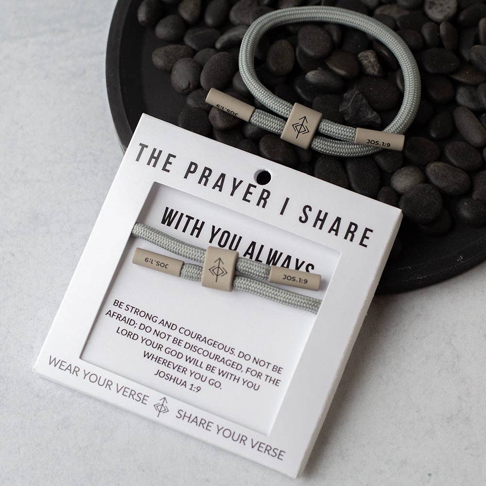 WITH YOU ALWAYS Cord Bracelet | Christian Jewelry |Scripture